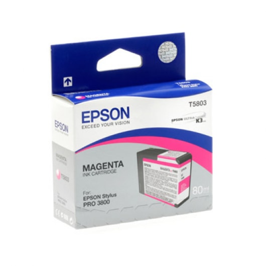 Epson Tinte T5803 Magenta, 80 ml