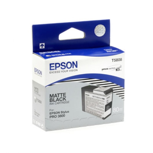 Epson Tinte T5808 Matt Black, 80 ml