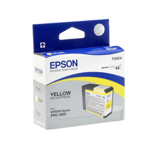 Epson Tinte T5804 Yellow, 80 ml