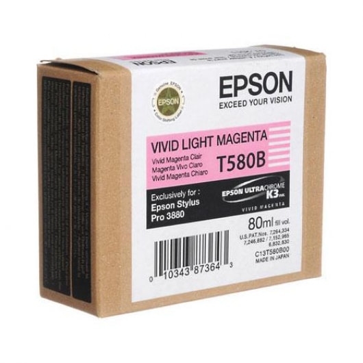 Epson Tinte T580B Vivid Light Magenta, 80 ml