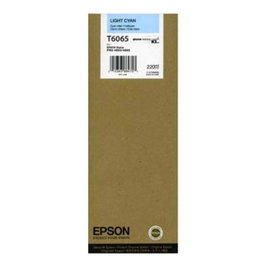 Epson Tinte T6065 Light Cyan, 220 ml