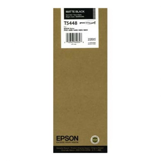 Epson Tinte T6148 Matt Black, 220 ml