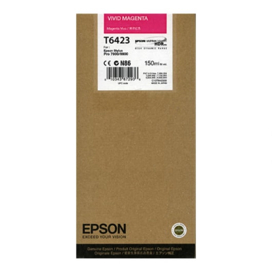 Epson Tinte T5963 Vivid Magenta UltraChrome HDR, 350 ml