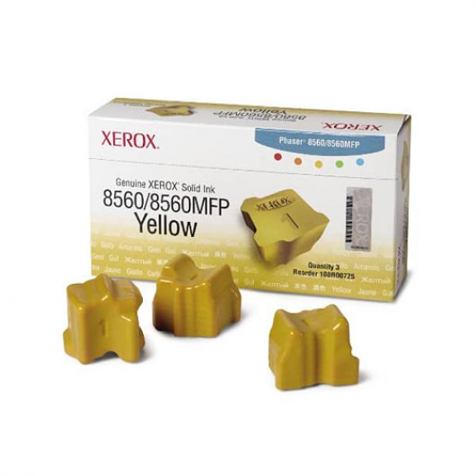 Xerox Solid Ink (3 Sticks) Yellow für 8560 / 8560MFP, 3.400 Seiten
