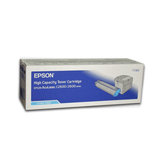 Epson Toner Cyan für C2600 2600, 5.000 Seiten