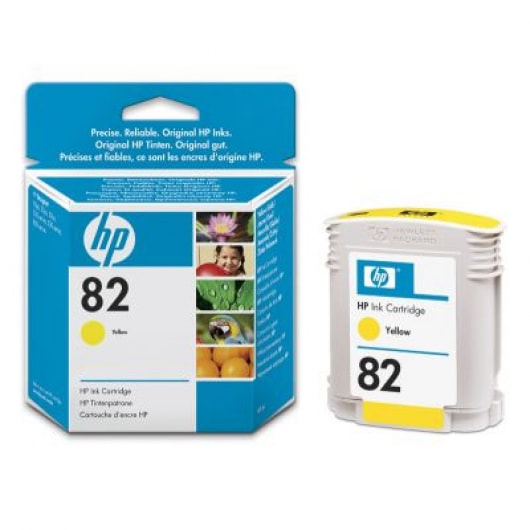 HP Tinte Nr. 82 C4913A Yellow, 69 ml