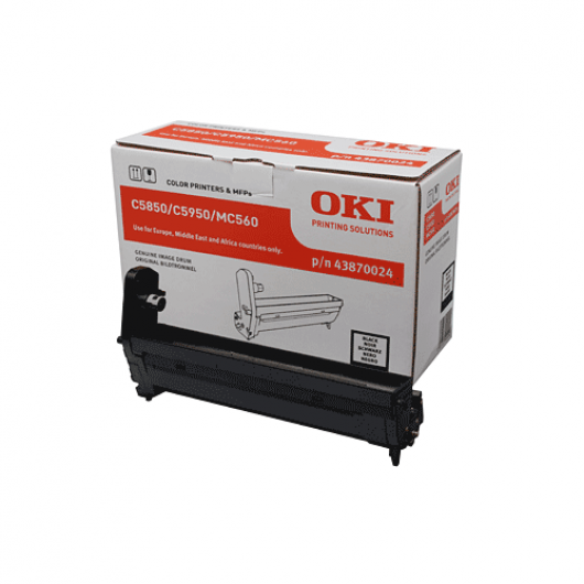 OKI Bildtrommel Schwarz für C5850 C5950 MC560, 20.000 Seiten