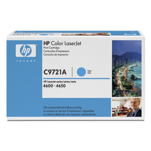 HP Toner C9721A Cyan für Color LaserJet 4600 4650, 8k