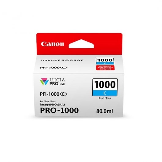 Canon Tinte PFI-1000C Cyan