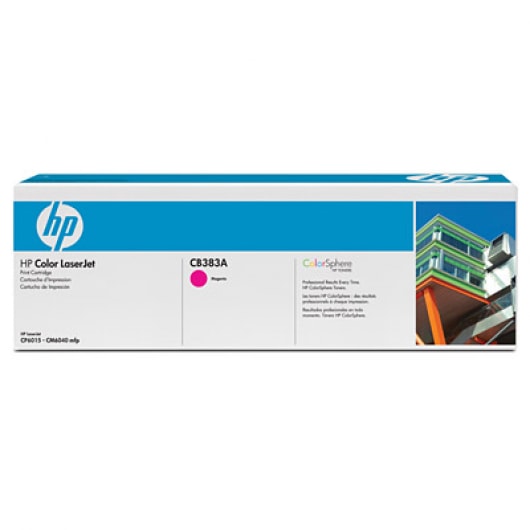 HP Toner Magenta CB383A für Color LaserJet CP6015 CM6030 CM6040, 21k