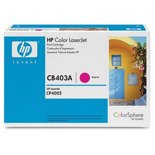 HP Toner Magenta CB403A für Color LaserJet CP4005, 7k5