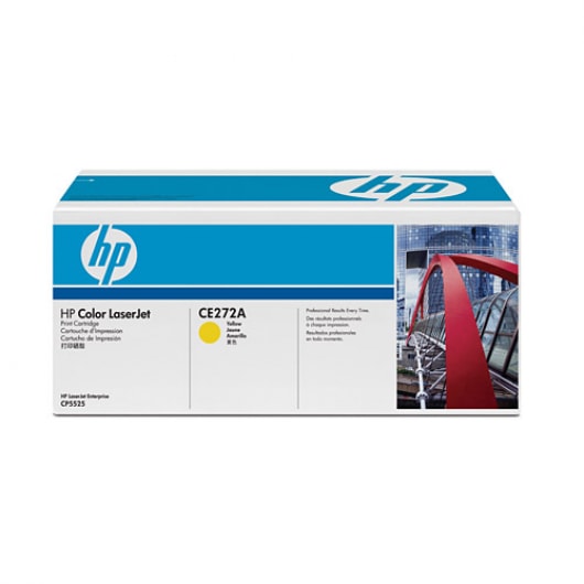 HP Toner Yellow CE272A für Color Laserjet CP5525 M750, 15.000 Seiten