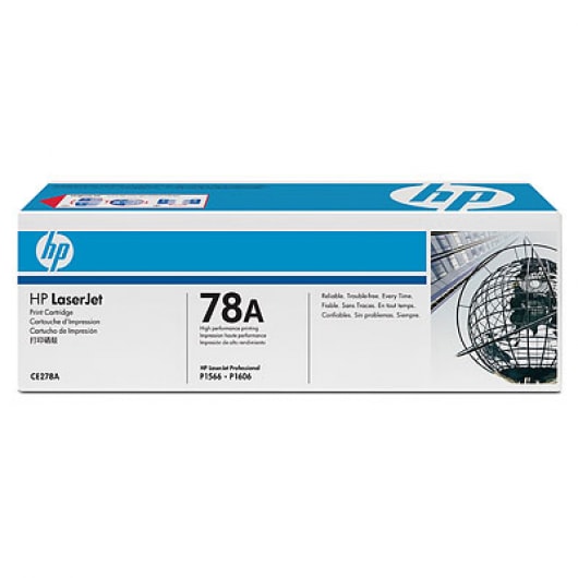 HP Toner CE278A Schwarz für M1530 M1536 P1566 P1606, 2k1