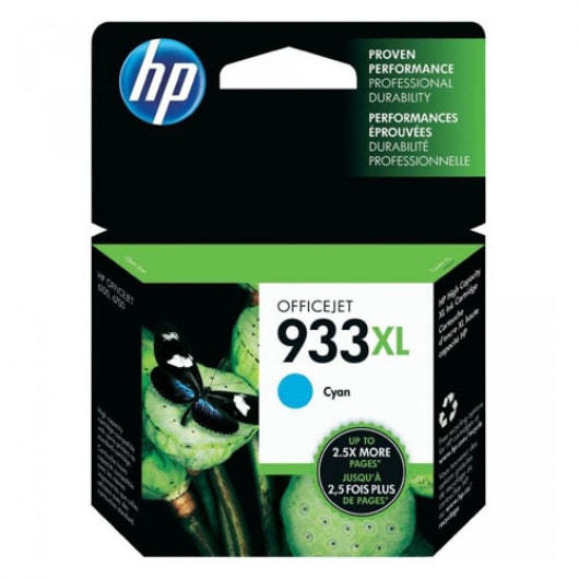 HP Tinte Nr. 933XL Cyan für OfficeJet 6100 / 6700 / 7510 / 7610 / 7612