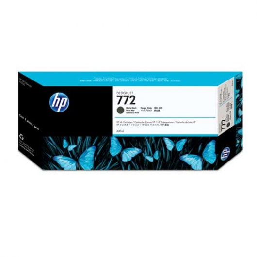 HP Tinte Nr. 772 CN635A Matt Black, 300 ml