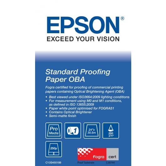 Epson Standard Proofing Paper OBA C13S450188