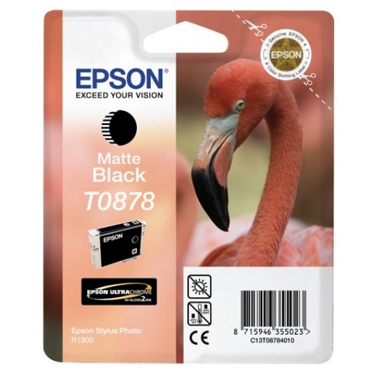 Epson Tinte T0878 Mattschwarz