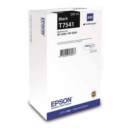 Epson Tinte T7541 Schwarz XXL