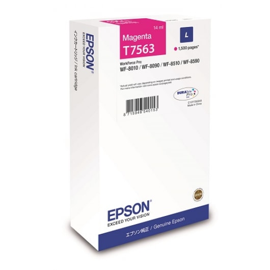 Epson Tinte T7563 Magenta L