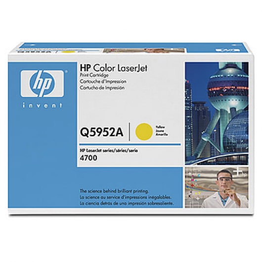 HP Toner Yellow Q5952A für Color LaserJet 4700, 10k