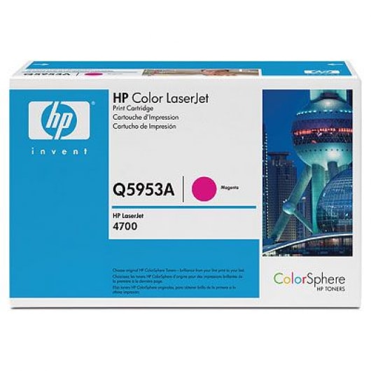 HP Toner Magenta Q5953A für Color LaserJet 4700, 10k