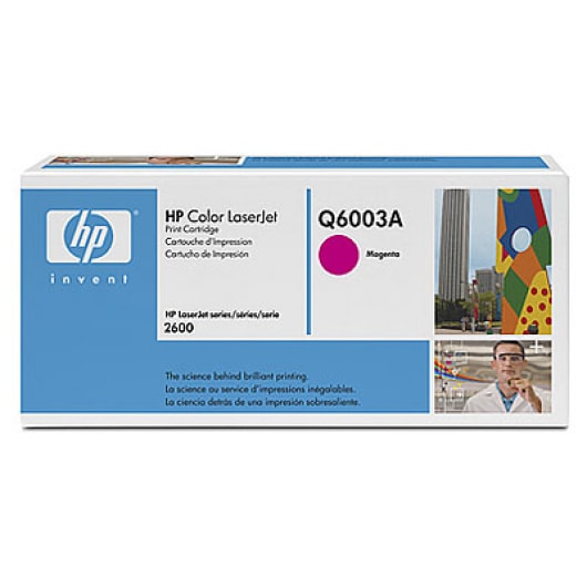 HP Toner Magenta Q6003A für Color LaserJet 1600 2600 2605 CM1015 CM1017, 2k