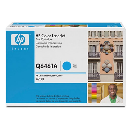 HP Toner Cyan Q6461A für Color LaserJet 4730 CM4730, 12k