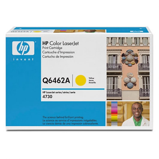 HP Toner Yellow Q6462A für Color LaserJet 4730 CM4730, 12k