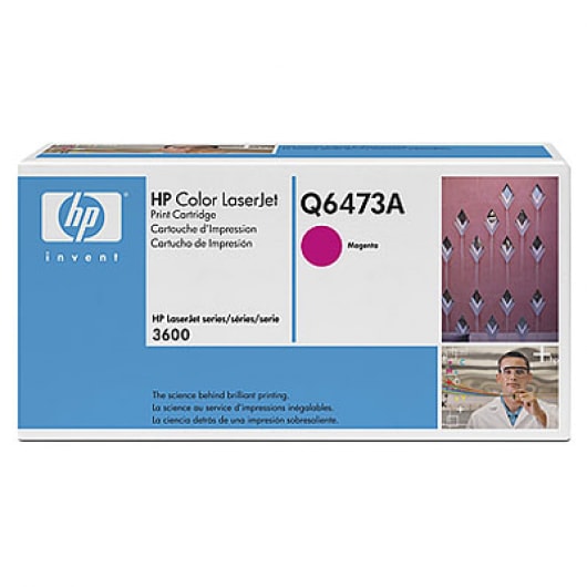 HP Toner Magenta Q6473A für Color LaserJet 3600, 4k