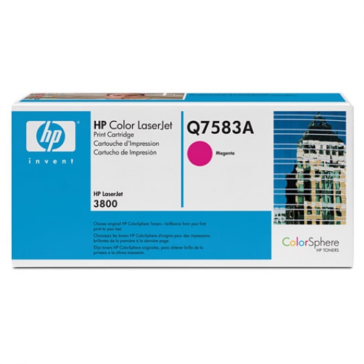 HP Toner Magenta Q7583A für Color LaserJet 3800 / CP3505, 6k