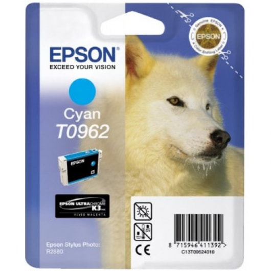 Epson Tinte T0962 Cyan, 11,4 ml