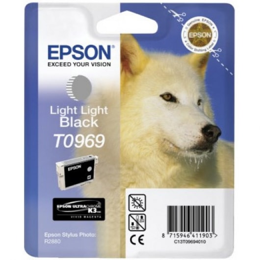 Epson Tinte T0969 Light Light Black, 11,4 ml