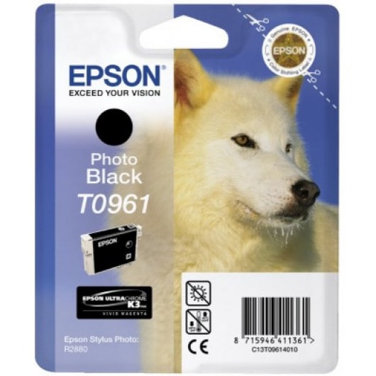 Epson Tinte T0961 Photo Black, 11,4 ml