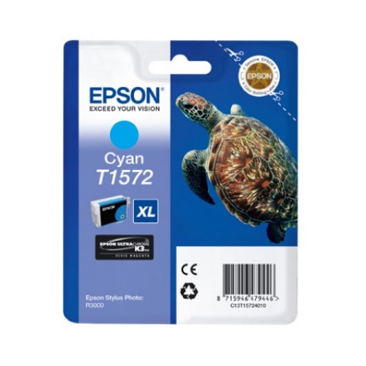 Epson Tinte T1572 Cyan, 25,9 ml