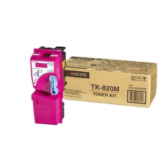 Kyocera Toner Kit TK-820M Magenta für FS-C8100, 7.000 Seiten