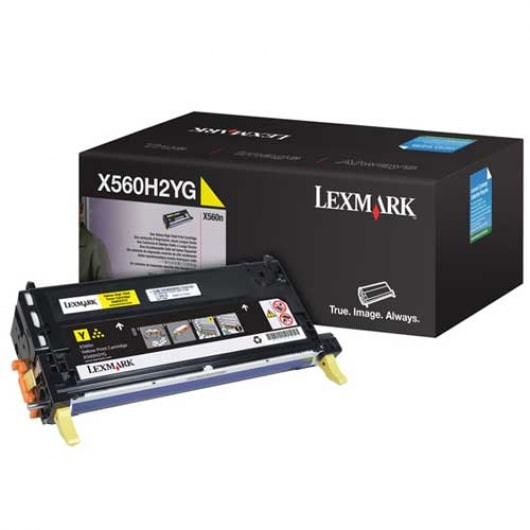 Lexmark Toner für X560 Yellow HC 10k