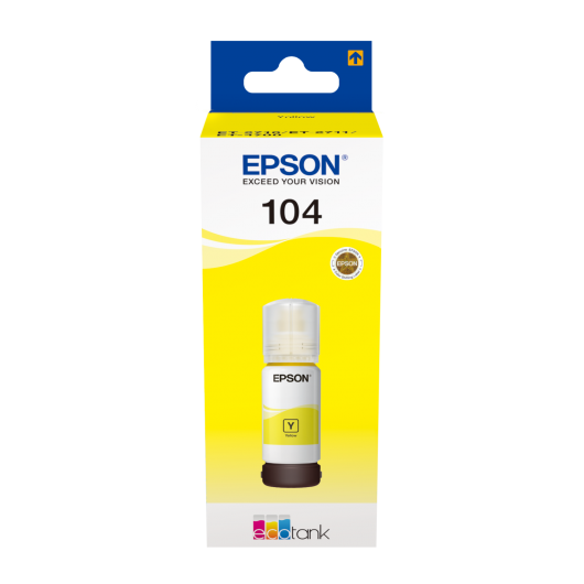 Epson Tinte 104 EcoTank Gelb