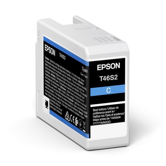 Epson Tinte T46S2 Cyan, 26 ml