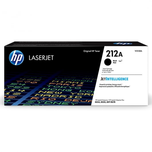 HP Toner 212A Schwarz für Color LaserJet M554 M555 M578, 5.500 Seiten