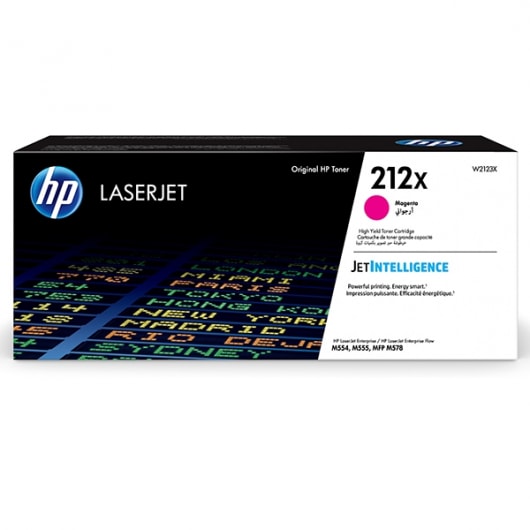 HP Toner 212X Magenta für Color LaserJet M554 M555 M578, 10.000 Seiten