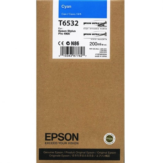 Epson Tinte T6532 Cyan