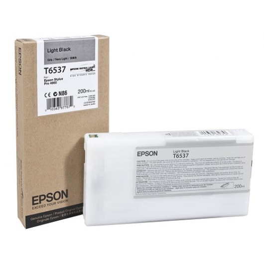 Epson Tinte T6537 Light Black