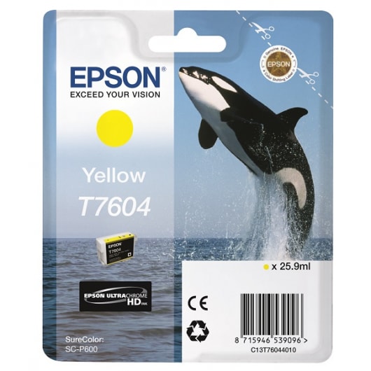 Epson Tinte T7604 Gelb