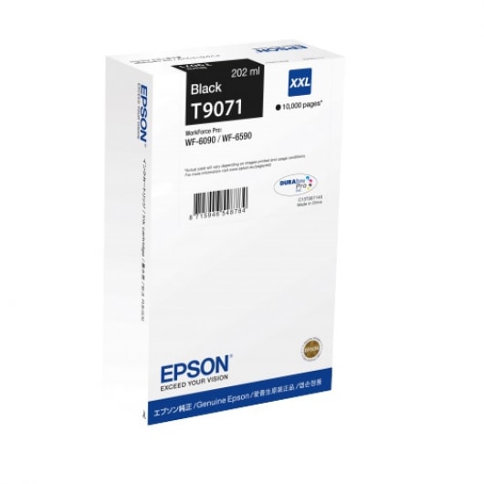 Epson Tinte T9071 Schwarz XXL