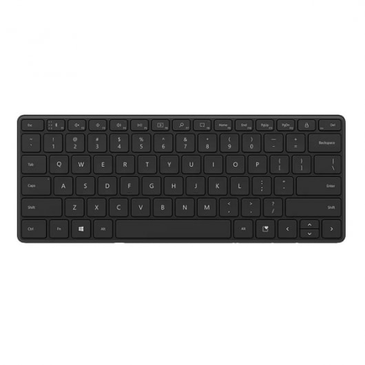 Microsoft Designer Compact Keyboard, schwarz (21Y-00006)
