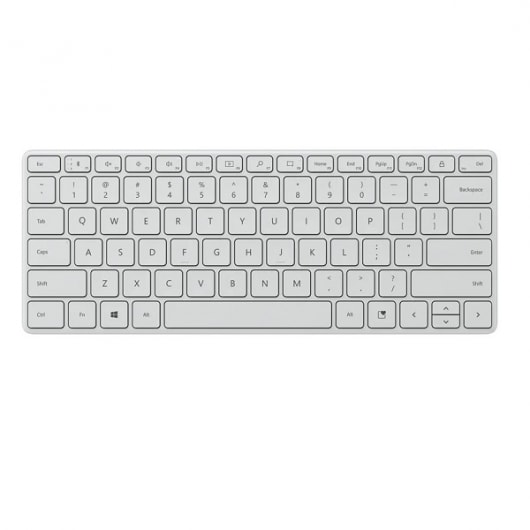 Microsoft Designer Compact Keyboard, gletscherblau (21Y-00036)