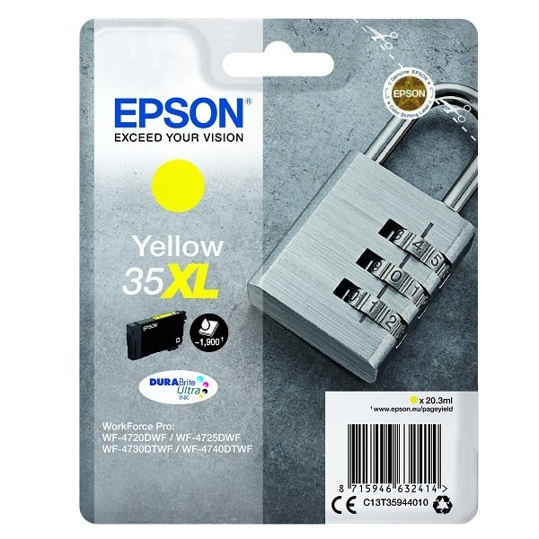 Epson Tinte 35XL Gelb