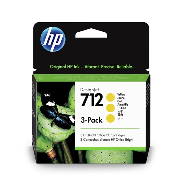 HP Tinte 712 Multipack Gelb