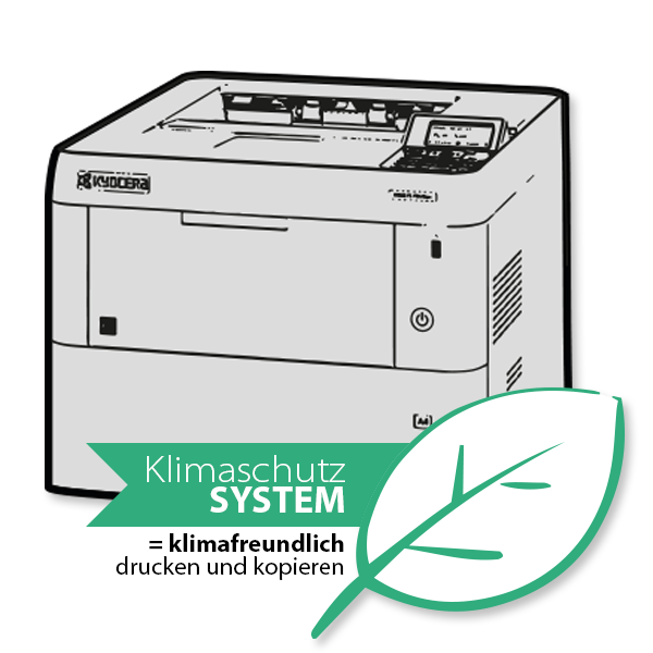 WLAN Drucker inkl Mobile-Print-Unterstützung Dash Replenishment-Kompatibel 21 Seiten pro Minute Kyocera Ecosys P5021cdw Laserdrucker 