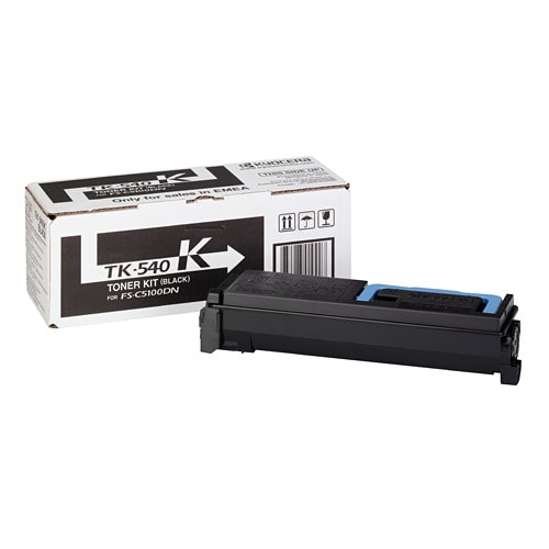 Kyocera Toner Kit TK-540K Black Schwarz  für FS-C5100DN 